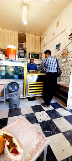 عکس ساندویچی حاجی وفا 