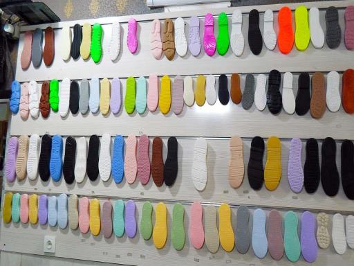 عکس تولیدی زیره کفش تک پا