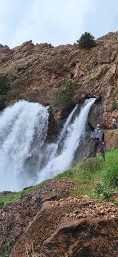 عکس آبشار چکان