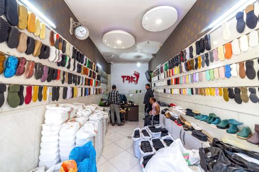 عکس تولیدی زیره کفش تک پا