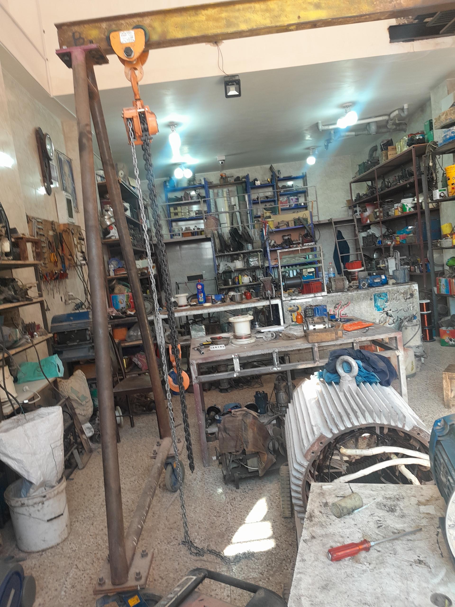 عکس سیم‌پیچی الکترو موتور خادمیان 