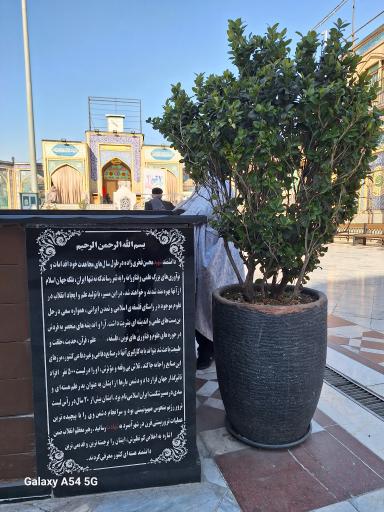عکس مزار دانشمند شهید محسن فخری زاده