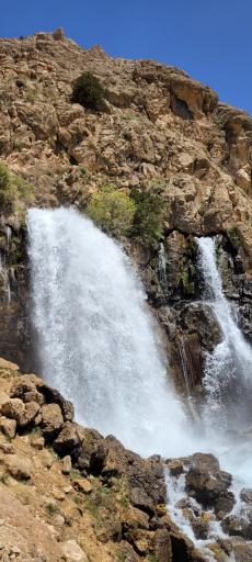 عکس آبشار چکان