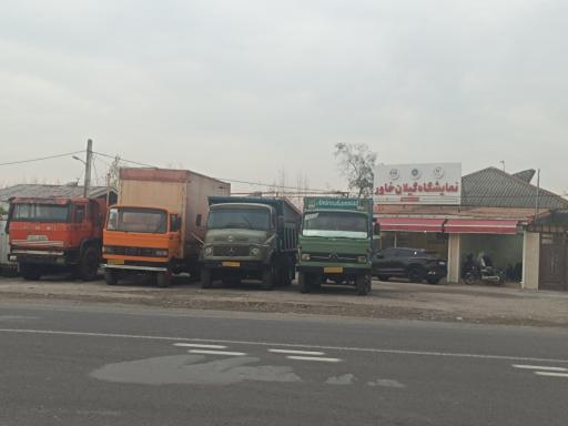 عکس پارکینگ کامیون