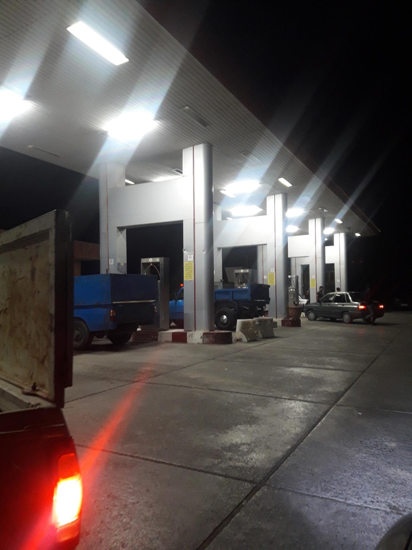 عکس جایگاه گاز CNG زنگیان