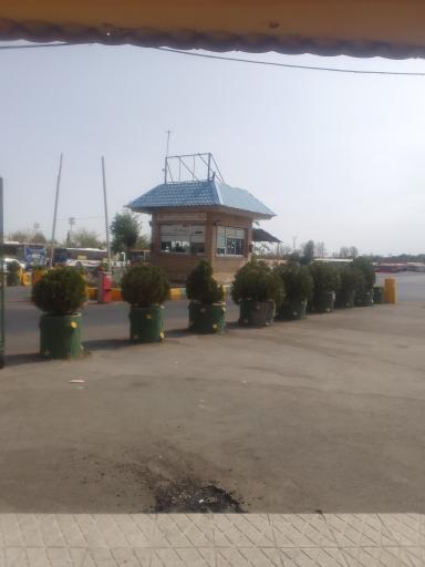 عکس توقفگاه سامانه 1 شرکت واحد اتوبوسرانی تهران