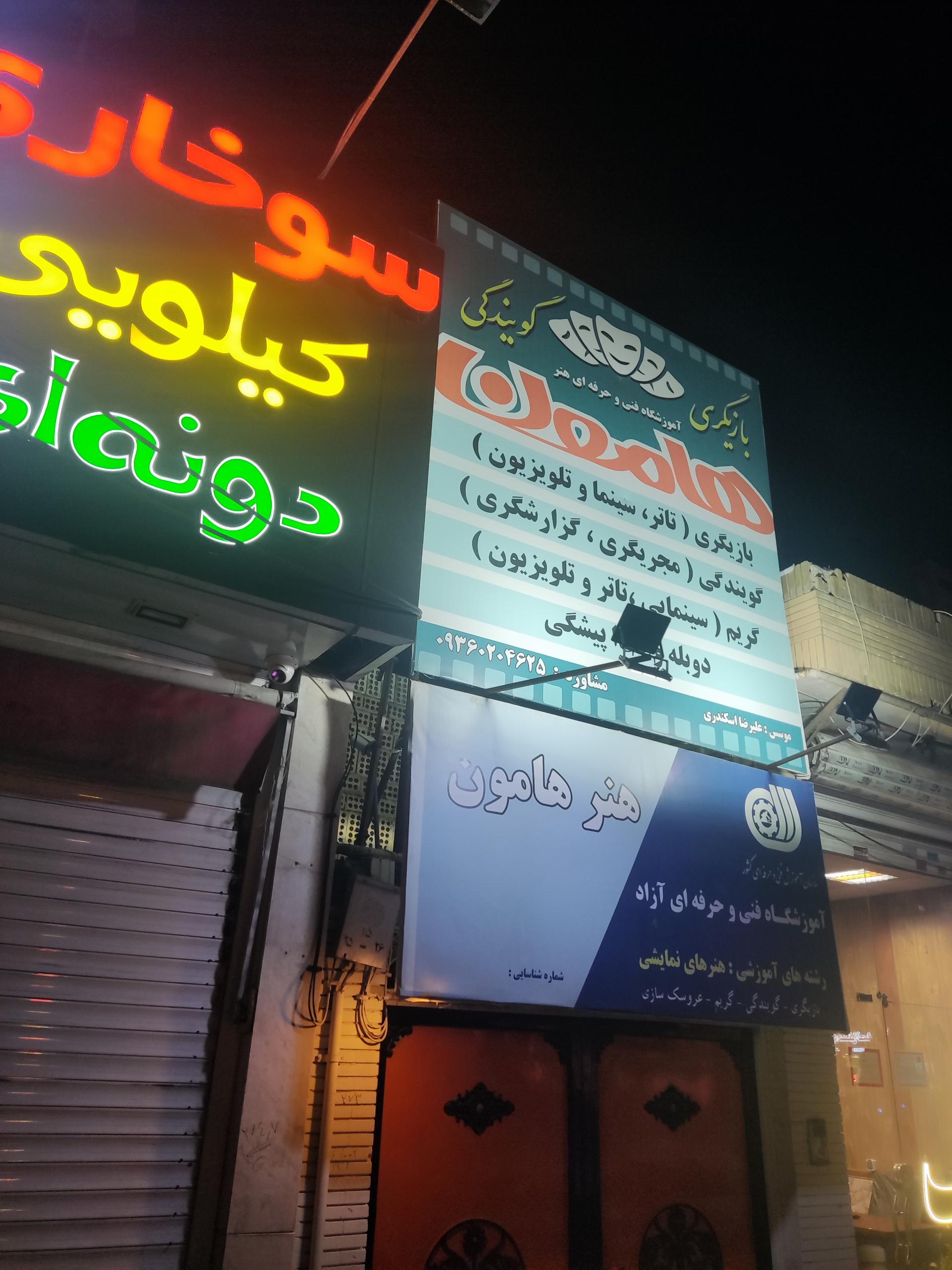 عکس آموزشگاه هنرهای نمایشی هامون