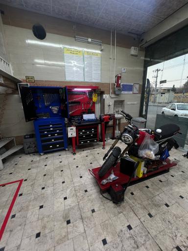 عکس لوازم یدکی موتور سیکلت الله بیگی