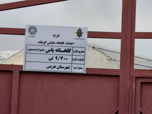 عکس گلخانه شهرام عبدی 