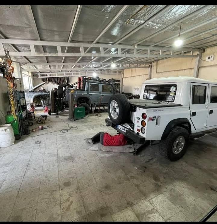 عکس کارگاه آفرود پوریا حسین