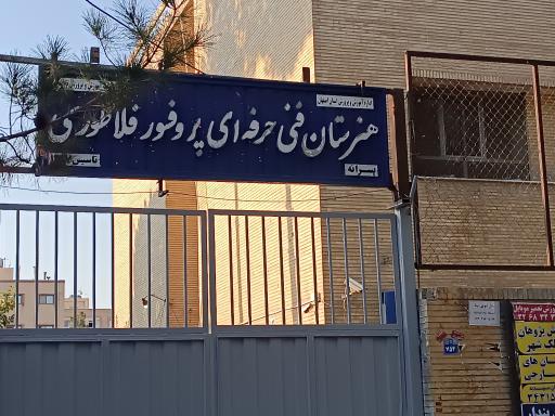 عکس هنرستان فنی و حرفه ای پسرانه پرفسور فلاطوری