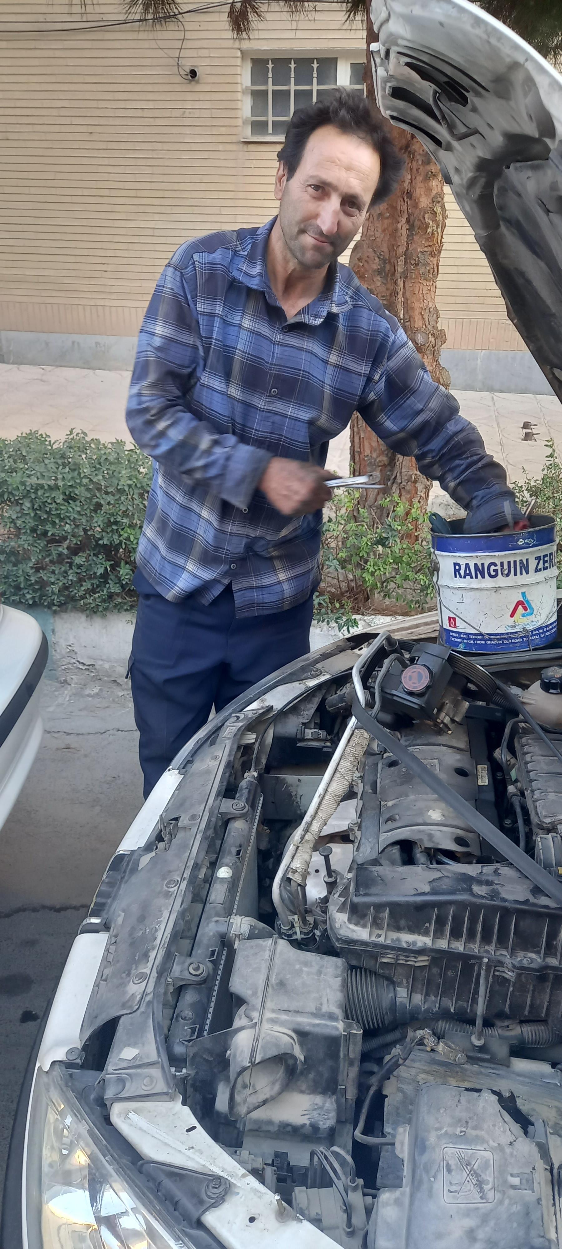 عکس باطری سازی سپاهان ( محمد شهریاری )