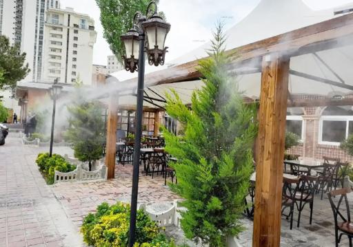 عکس باغ رستوران ریحانه