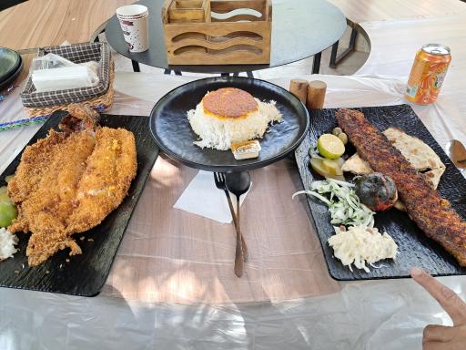 عکس باغ رستوران ریحانه