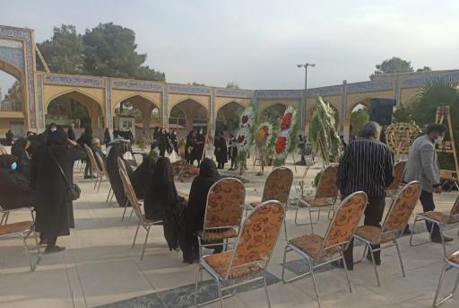 عکس آرامستان حسین رضا