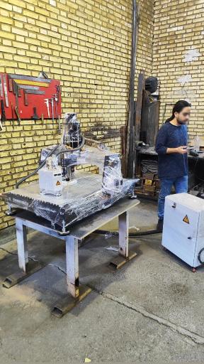 عکس سازنده دستگاه CNC ایران اتوماسیون