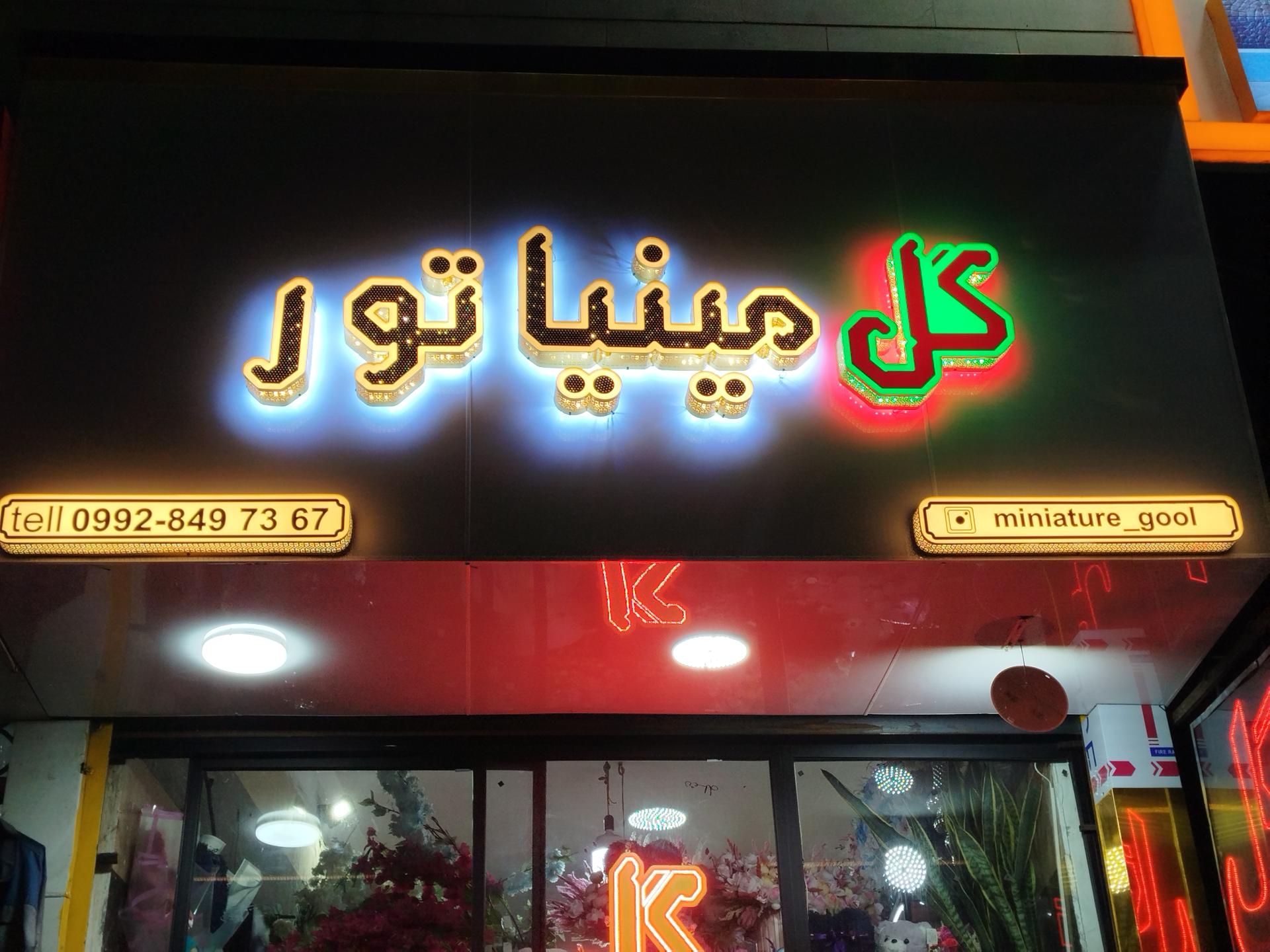 عکس گلفروشی مینیاتور 